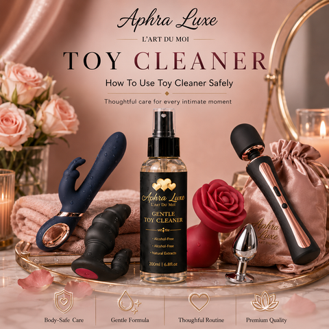How to Use Toy Cleaner Safely