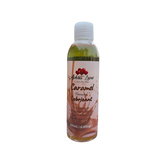 200ml Caramel Flavor Sexual Lubricant - Caramel Tinge