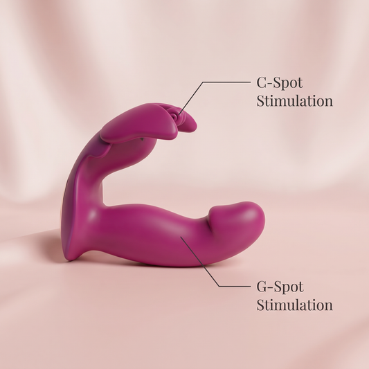 Black Angel | Remote Control Dual Stimulator | Aphra Luxe