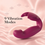 Black Angel | Remote Control Dual Stimulator | Aphra Luxe