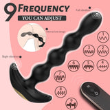 Rotating Prostate Massager with Wireless Remote & Vibrations