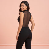 Amour High Neck Lace Bodysuit