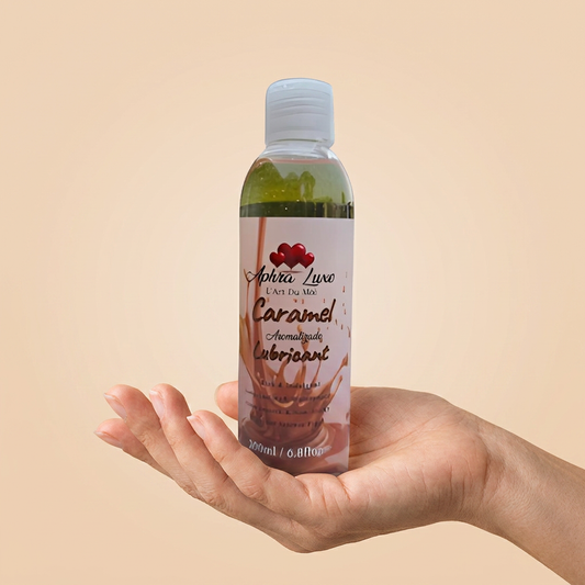 200ml Caramel Flavor Sexual Lubricant - Caramel Tinge