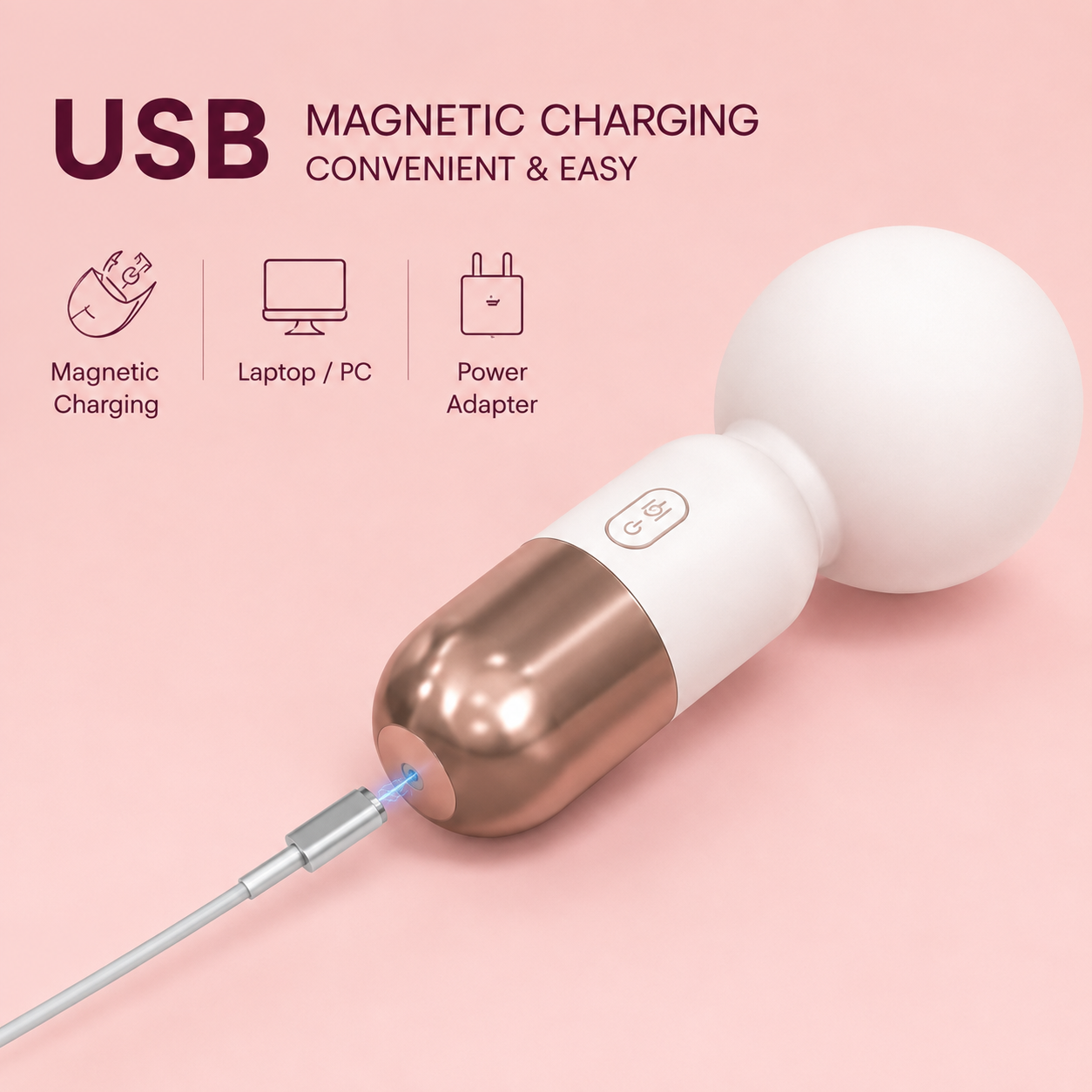 Magnetic USB Rechargeable