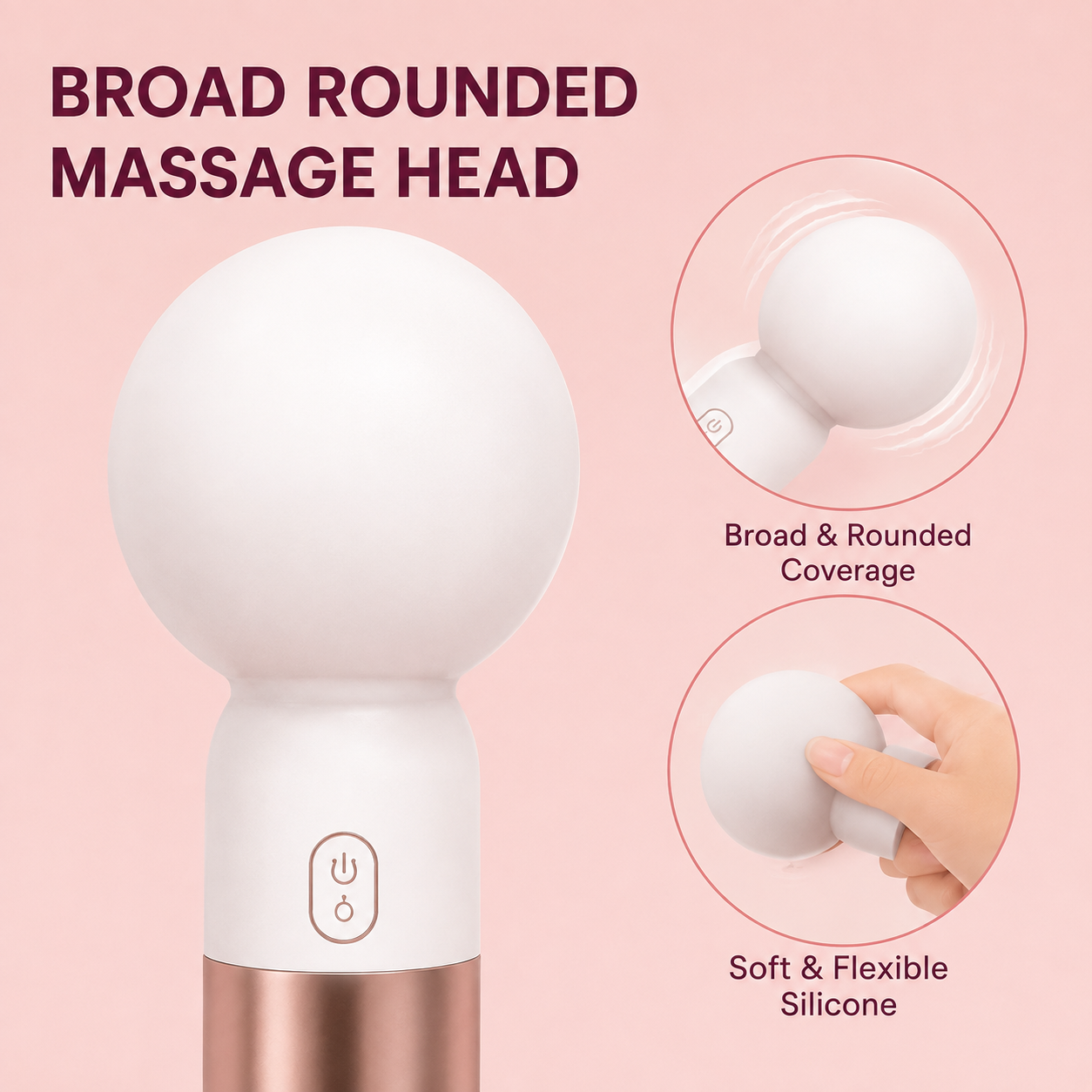 Flexible Massage Head