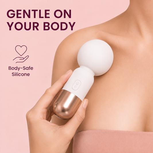 Sweet Pop Mini Wand Massager | Aphra Luxe
