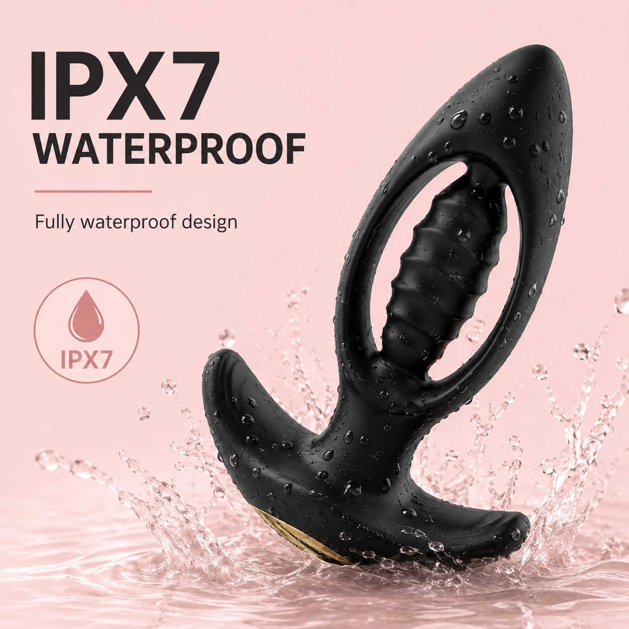 IPX7 Water-Resistant