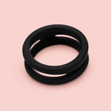 X-Ring Double-Band Silicone Cock Ring – 30mm