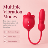 Voluptuous Flower Dual Stimulation Vibrator | Aphra Luxe