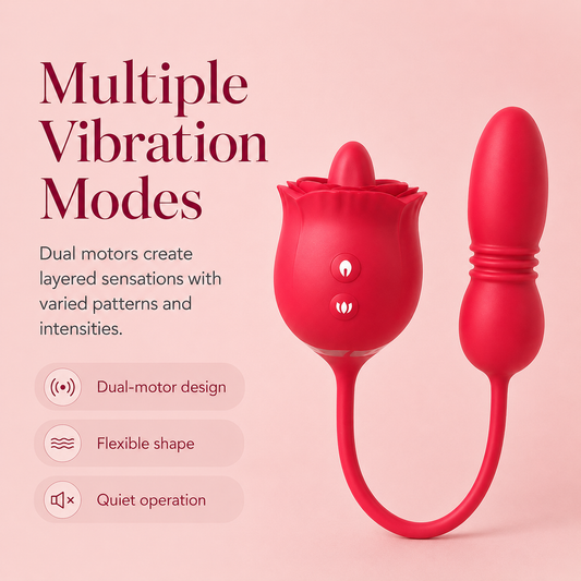 Voluptuous Flower Dual Stimulation Vibrator | Aphra Luxe