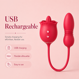 Voluptuous Flower Dual Stimulation Vibrator | Aphra Luxe
