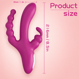 Joker Triple Stimulation Vibrator – 9 Modes