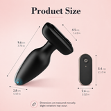 Eclipse Remote-Controlled Vibrating Butt Plug | Aphra Luxe