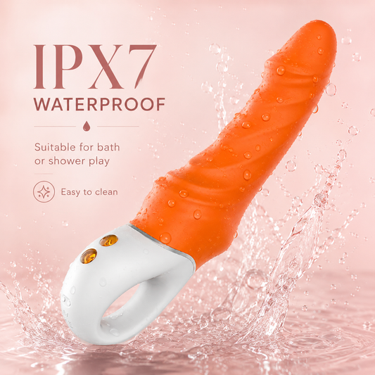 Tornado Textured Curved Vibrator | Aphra Luxe