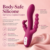 Joker Triple Stimulation Vibrator – 9 Modes