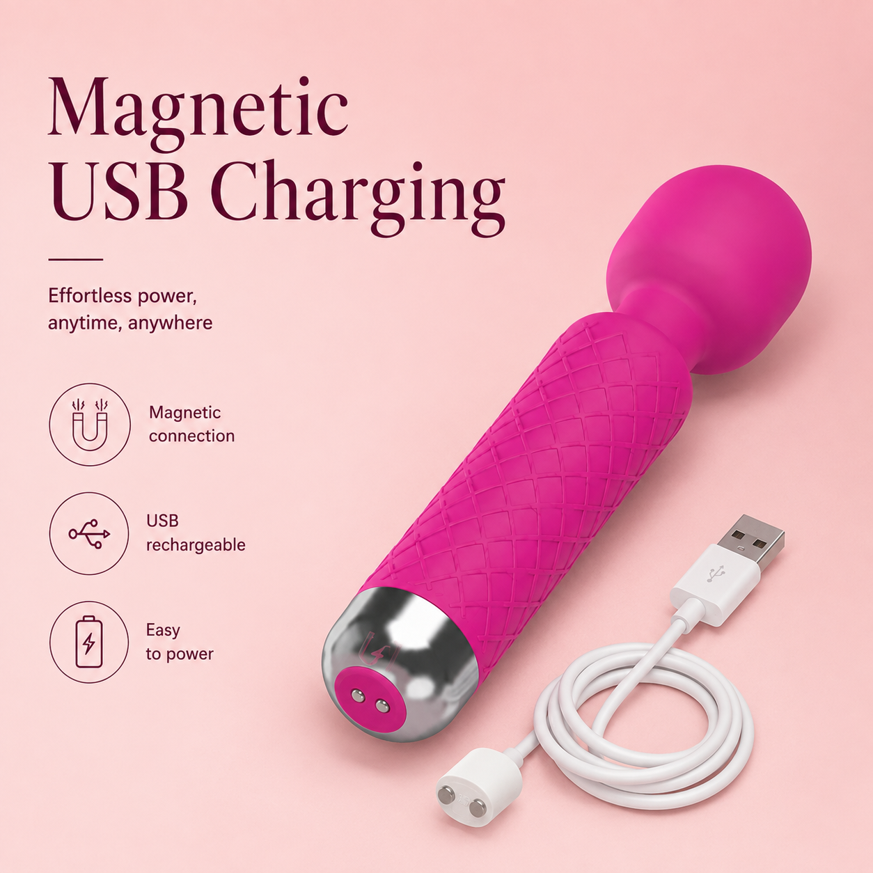 Magnetic USB Rechargeable