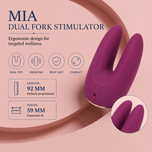 Mia Dual Tip Clitoral Vibrator