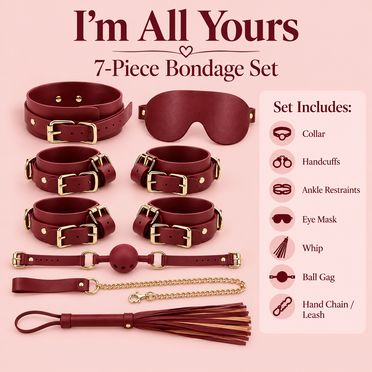 I'm all yours Bondage Kit