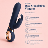 Scarlett Dual Stimulation Vibrator | Aphra Luxe Australia