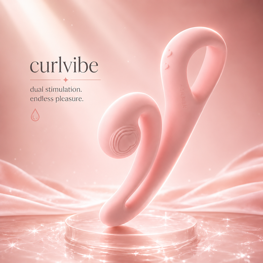 Curl Vibe Dual Stimulation G-Spot Vibrator