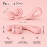 Curl Vibe Dual Stimulation G-Spot Vibrator