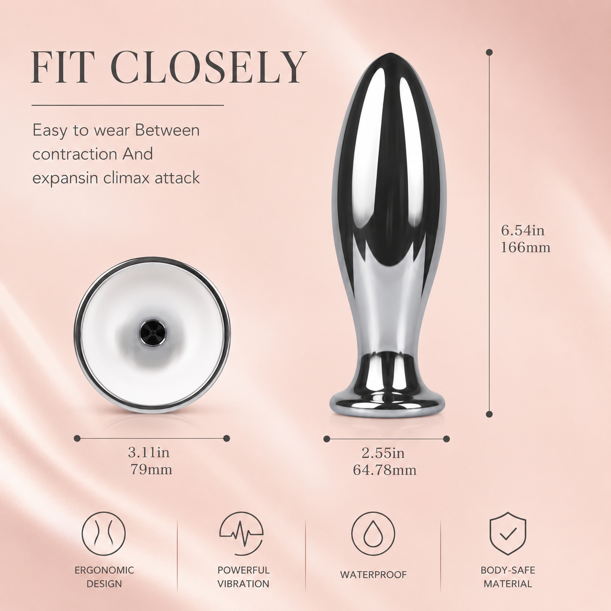Ergonomic Comfortable Fit