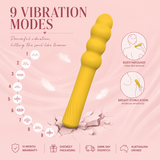 Ripple Textured G-Spot Vibrator | Aphra Luxe