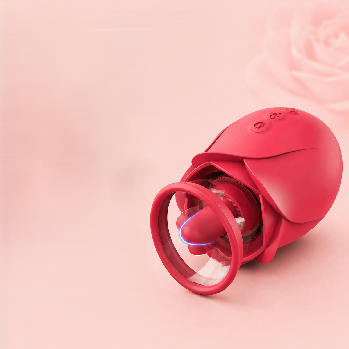 Flower Dance Rose Suction & Tongue Vibrator