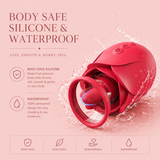 Flower Dance Rose Suction & Tongue Vibrator