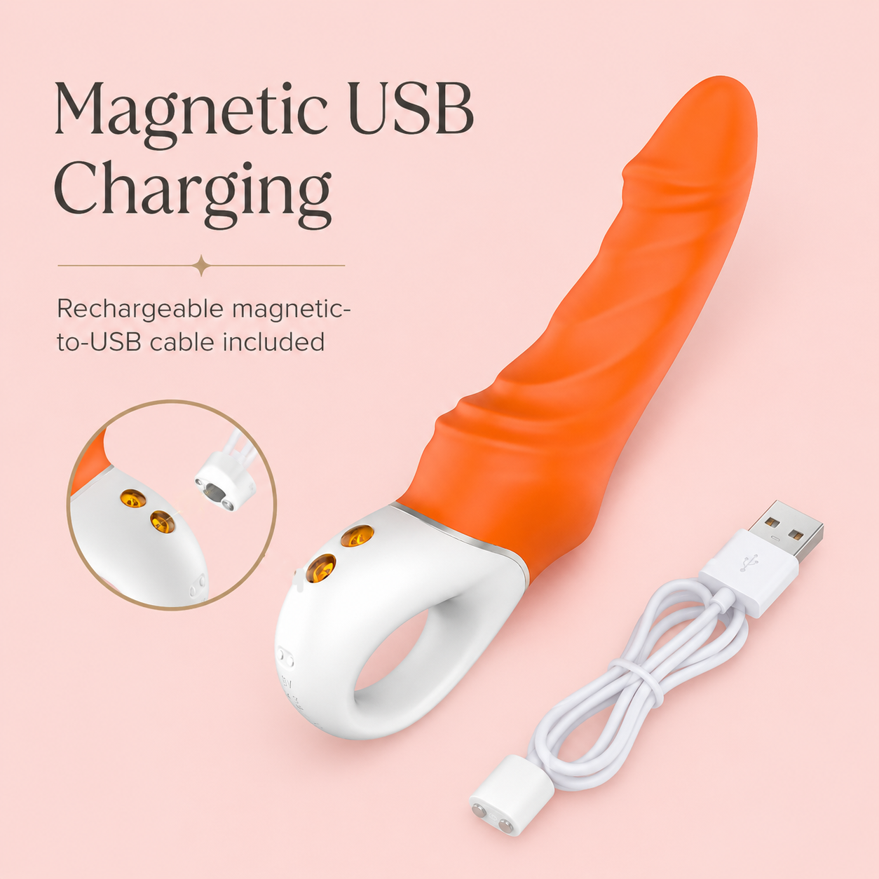 Magnetic USB Rechargeable