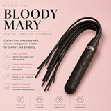 Bloody Mary Vibrating Dildo & Sensory Flogger
