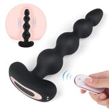 Remote Control Prostate Vibrator with Beaded Design