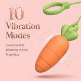 Playful Carrot Bullet Vibrator