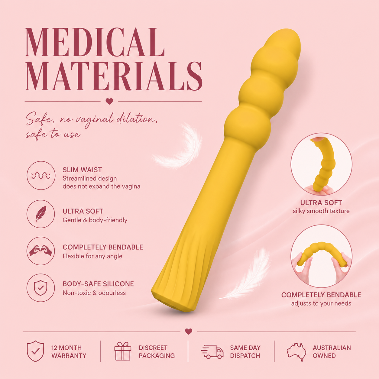 Soft Body-Safe Silicone
