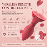 Morning Glory Remote Control Vibrating Plug