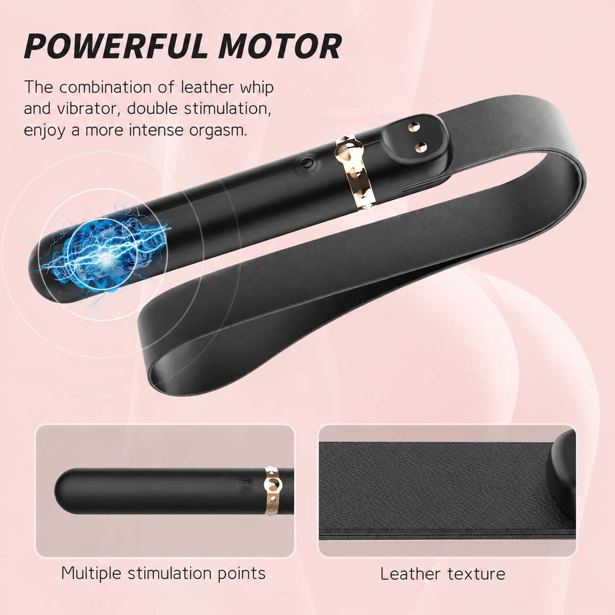 Vibrator & Leather Whip Design